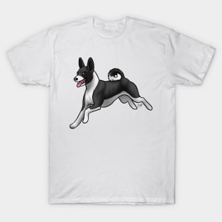 Dog - Basenji - Black and White T-Shirt